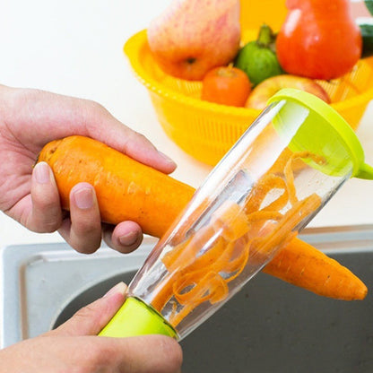 Kitchen peeler for vegetables and fruits, multifunctional.