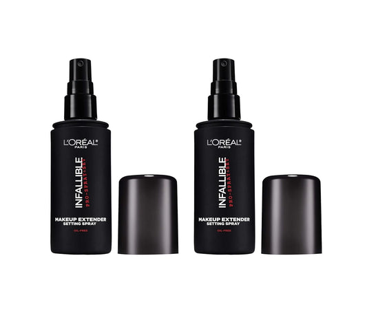 L'Oreal Paris Infallible Pro Makeup Extender Finishing Spray 3.4 Ounce - Pack of 2