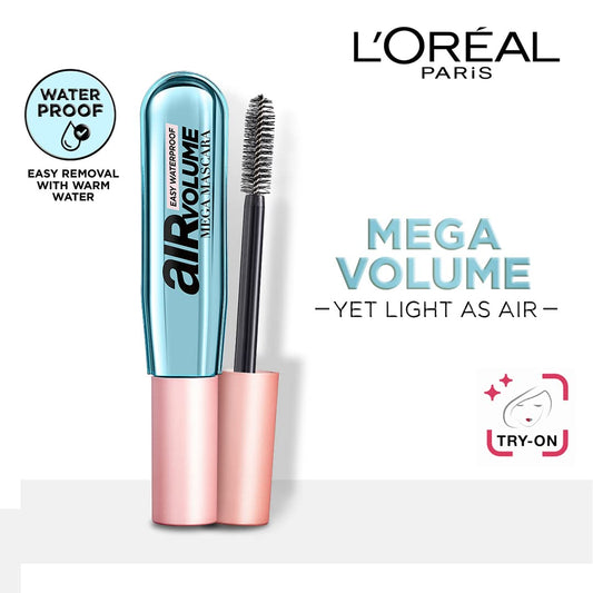 L'Oreal Paris Air Volume Mascara, Black, 7.9g