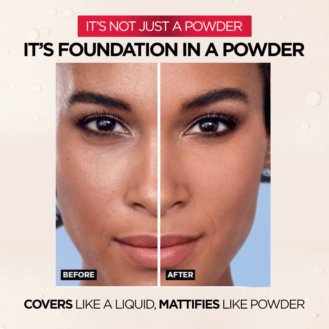 L'Oreal Paris Infallible 24H Fresh Wear Foundation in a Powder, 120 Vanilla, 9g