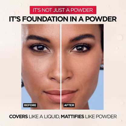 L'Oreal Paris Infallible 24H Fresh Wear Foundation in a Powder, 120 Vanilla, 9g