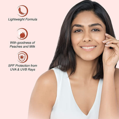 LAKMÉ Youth Infinity Skin Sculpting Night Creme, 50G & Peach Milk Lotion Moisturizer Spf 24 Pa++, 200Ml