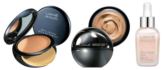 LAKMÉ Absolute White Intense Wet & Dry Matte Compact Powder, 06 Almond Honey, 9G, Brown