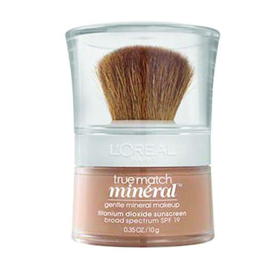 L'Oreal Paris True Match Loose Powder Mineral Foundation Natural Finish, Buff Beige, 0.35 oz.