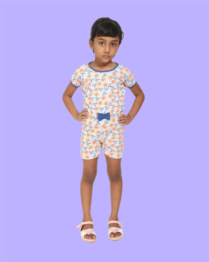 Kids Printed Jumpsuit