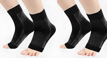 Swelling Arch Heel Socks yoga sport protect socks Pack of 2 Pair