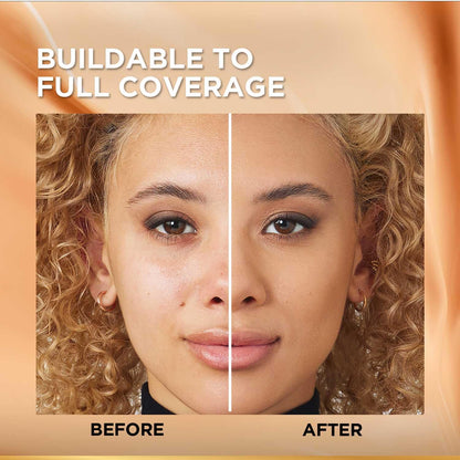 L'Oreal Paris Liquid Foundation, Oil Absorbing Formula, Transferproof, Heatproof and Long-lasting, Infallible 32H Fresh Wear, 260 Golden Sun, 30ml