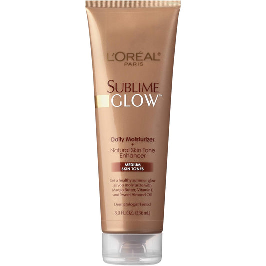 Sublime L'Oreal Paris Glow Daily Body Moisturizer + Natural Skin Tone Enhancer Medium