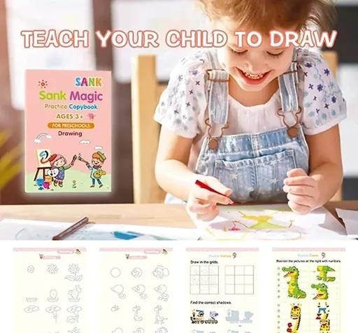 WRITING MAGIC BOOK FOR KIDS EVAPORATIVEINK REUSABLE