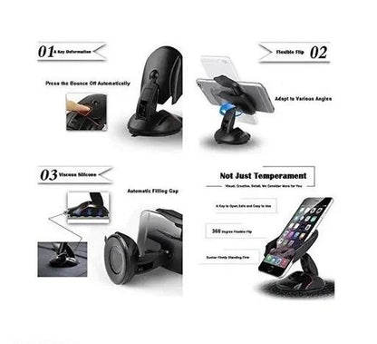 Multifunctional Car Mobile Holder for Dashboard