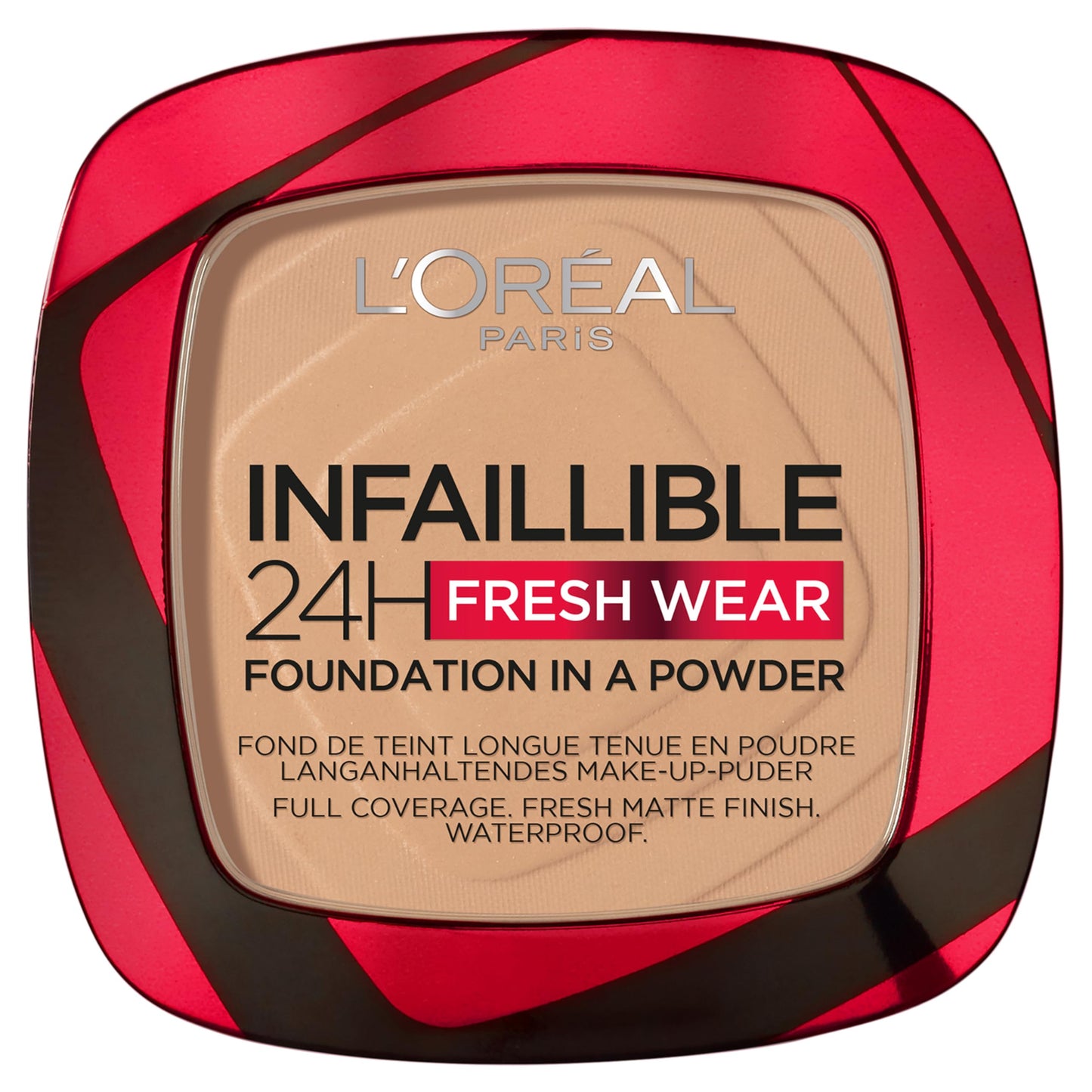 L'Oreal Paris Infallible 24H Fresh Wear Foundation in a Powder, 120 Vanilla, 9g