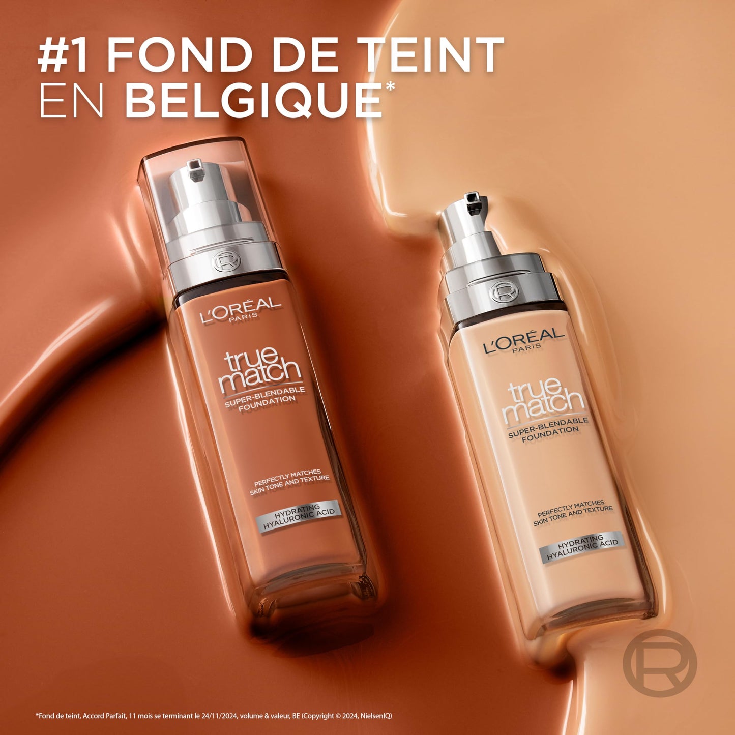 L'OREAL PARIS True Match Super Blendable Liquid Foundation With Matte, Natural Finish (Golden Amber 7D7W, 30Ml) Matte & Natural Finish - Full, Oily