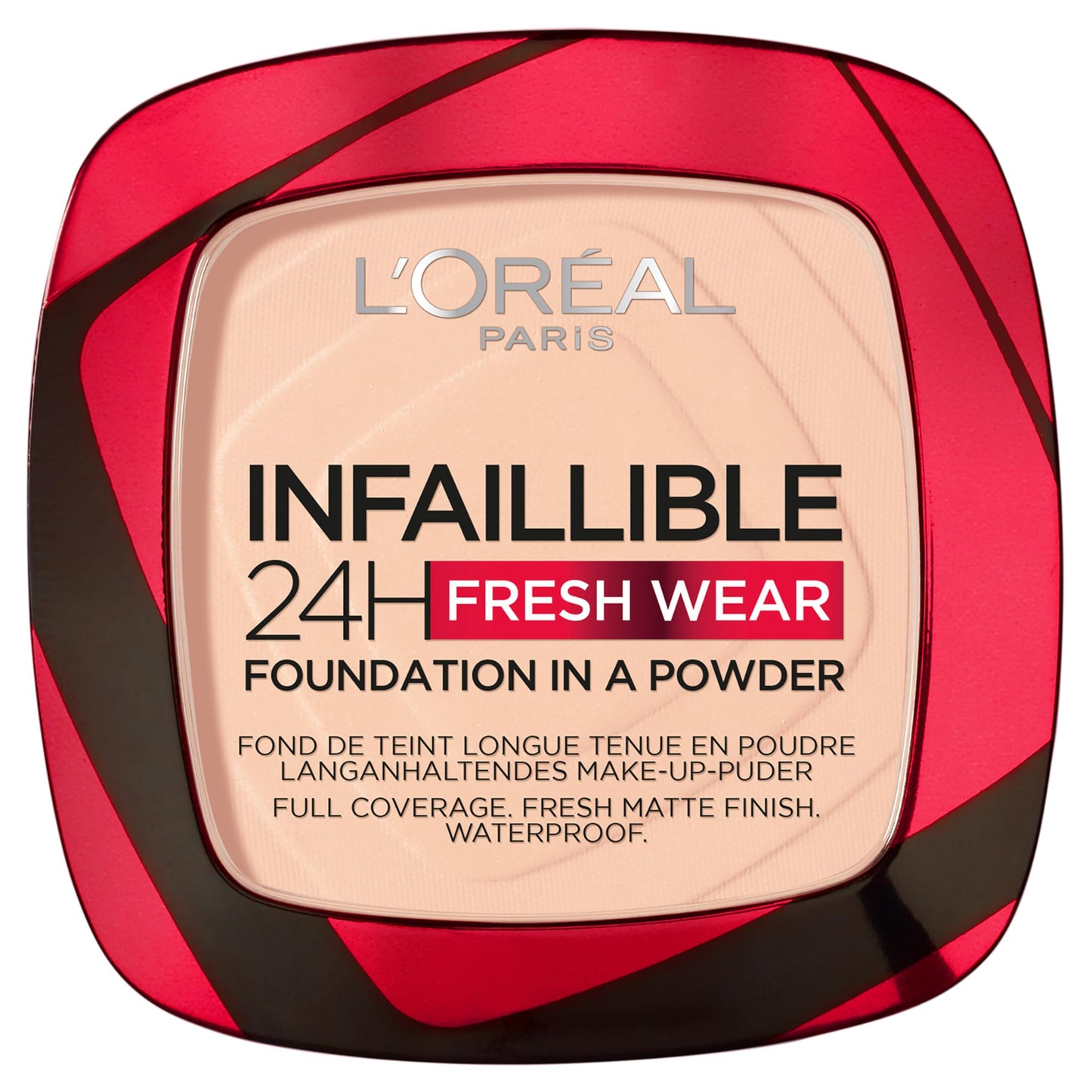 L'Oreal Paris Infallible 24H Fresh Wear Foundation in a Powder, 120 Vanilla, 9g