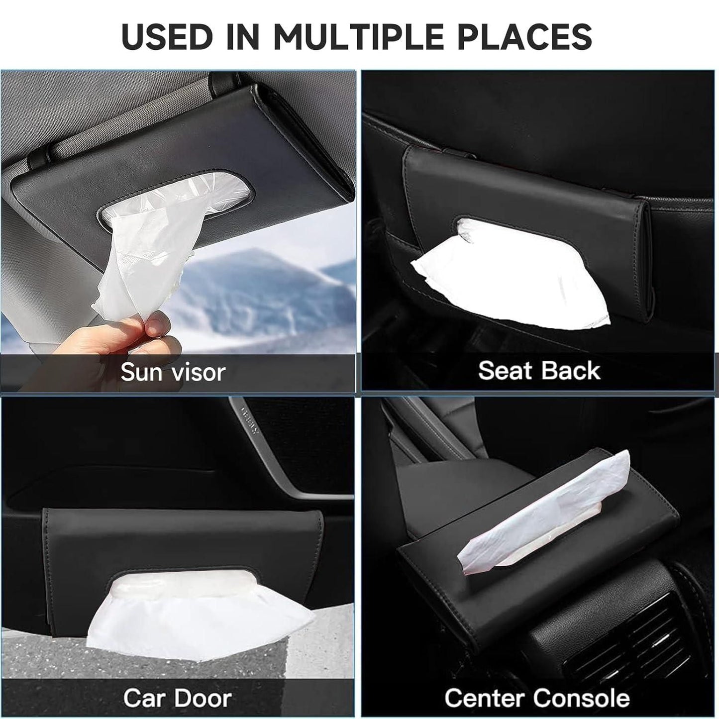 Automobile Car Sunshade Paper Towel Box