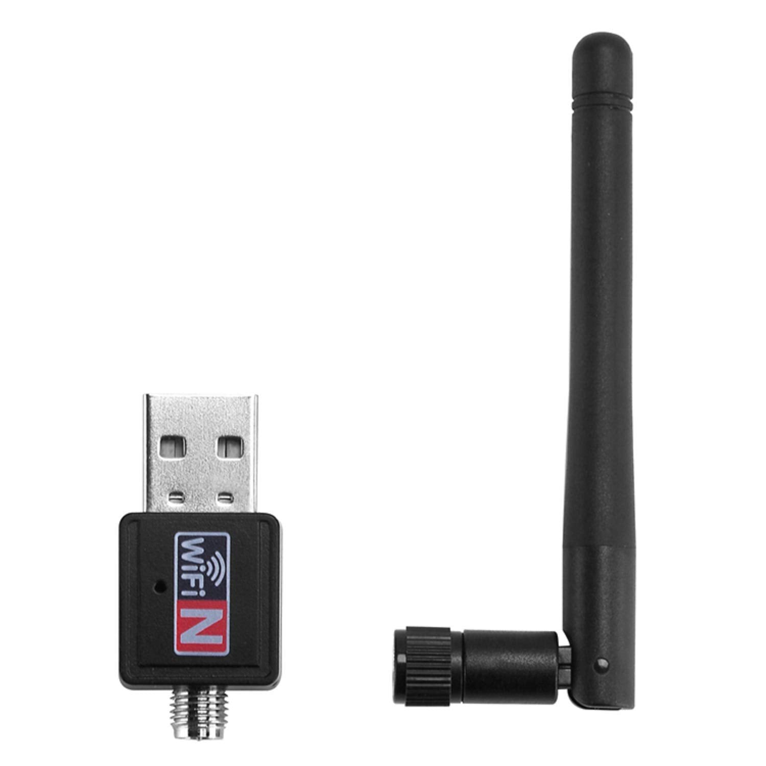 USB WiFi receiver for home and office use, providing internet connectivity.