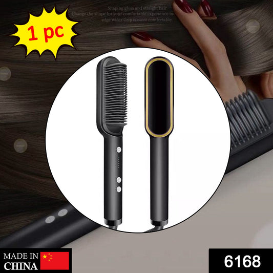 6168 Hqt-909b Hair Straightener Used While Massaging Hair Scalps And Head.