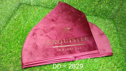 Elegant velvet fabric for dressmaking in solid color