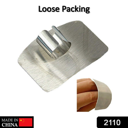 Two finger grip cutting protector in stainless steel